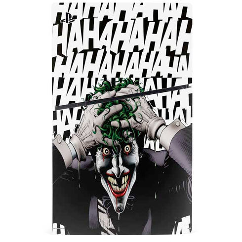 DC Comics The Joker Killing Joke Variant Cover Art by Brian Bolland PS5 Slim Digital Edition Console Skin